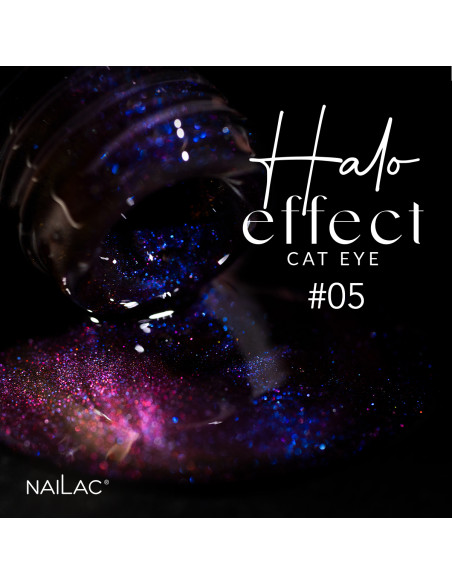 Lakier hybrydowy Halo Effect Cat Eye #05 NaiLac 7ml