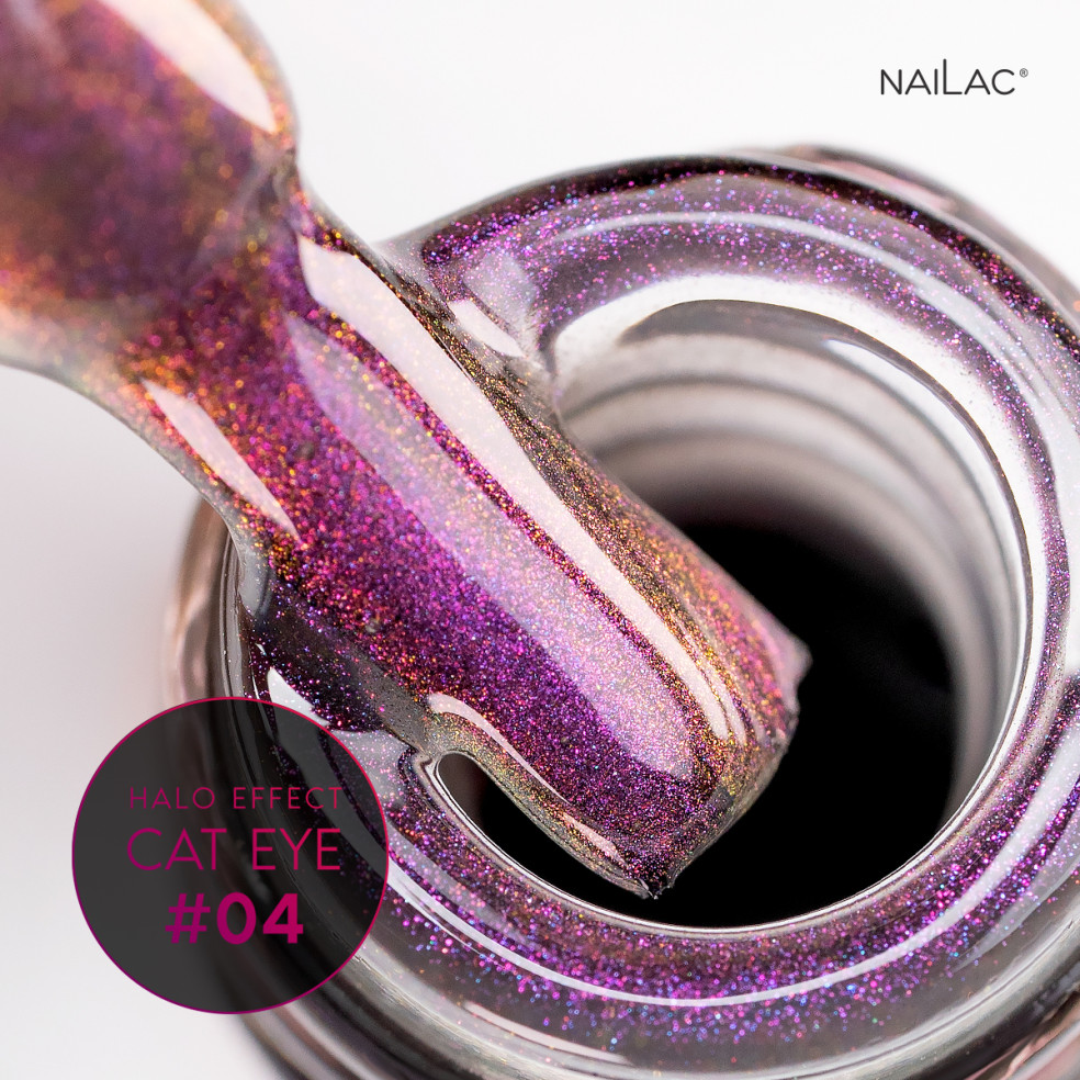 Lakier hybrydowy Halo Effect Cat Eye... Lakier hybrydowy Halo Effect Cat Eye...