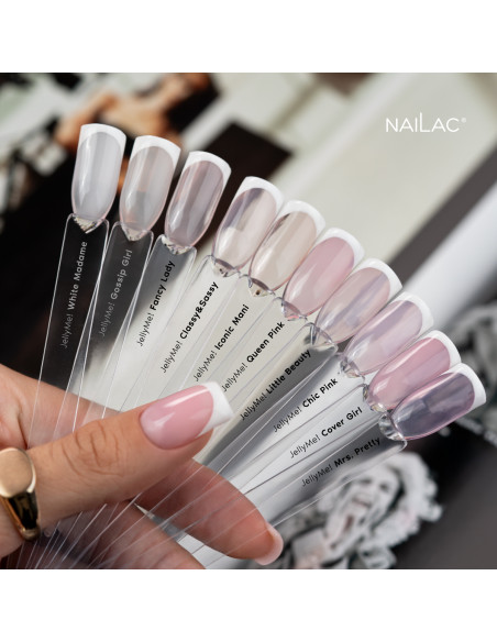 Żel w butelce JellyMe! White Madame NaiLac 7 ml
