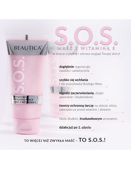 S.O.S - Intensywnie natłuszczająca maść z witaminą E 100ml