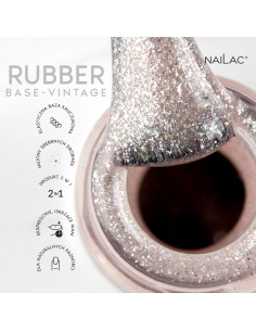 Rubber base Vintage NaiLac 7ml 2