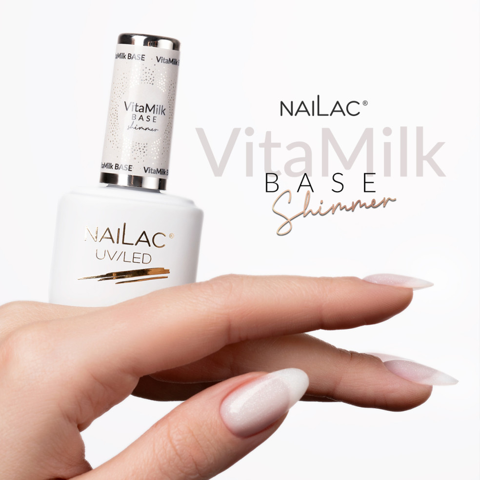 Baza hybrydowa VitaMilk Base Shimmer... Baza hybrydowa VitaMilk Base Shimmer...