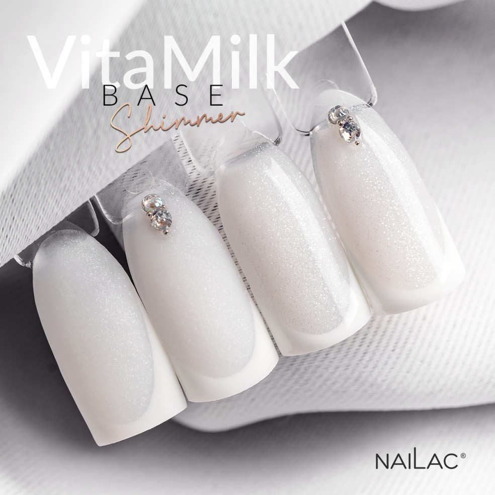 Baza hybrydowa VitaMilk Base Shimmer... Baza hybrydowa VitaMilk Base Shimmer...