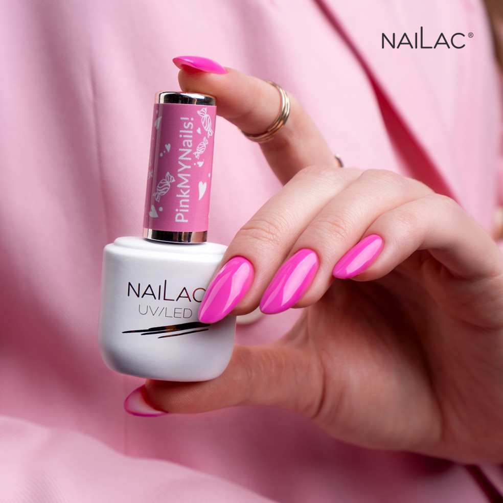 Lakier hybrydowy PinkMYNails! NaiLac 7ml Lakier hybrydowy PinkMYNails! NaiLac 7ml