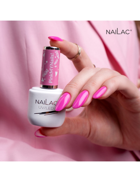 Lakier hybrydowy PinkMYNails! NaiLac 7ml