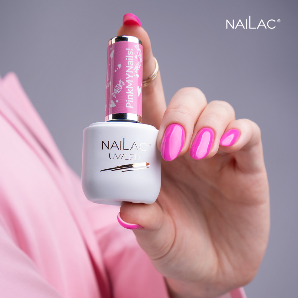 Lakier hybrydowy PinkMYNails! NaiLac 7ml Lakier hybrydowy PinkMYNails! NaiLac 7ml