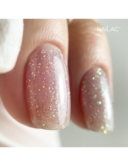 Rubber Base Crystal Princess NaiLac 7ml