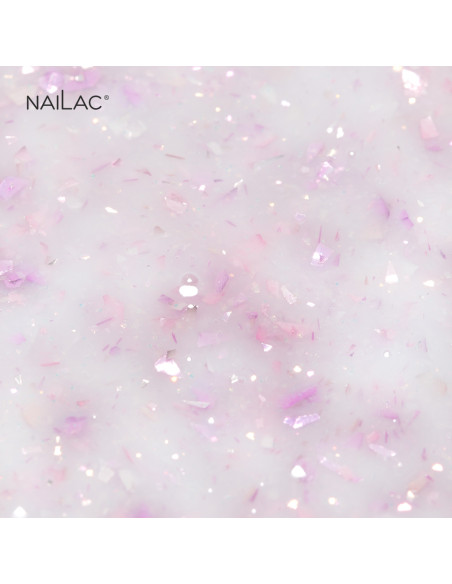 Rubber Base Glammy Base Milk&Purple NaiLac 7ml