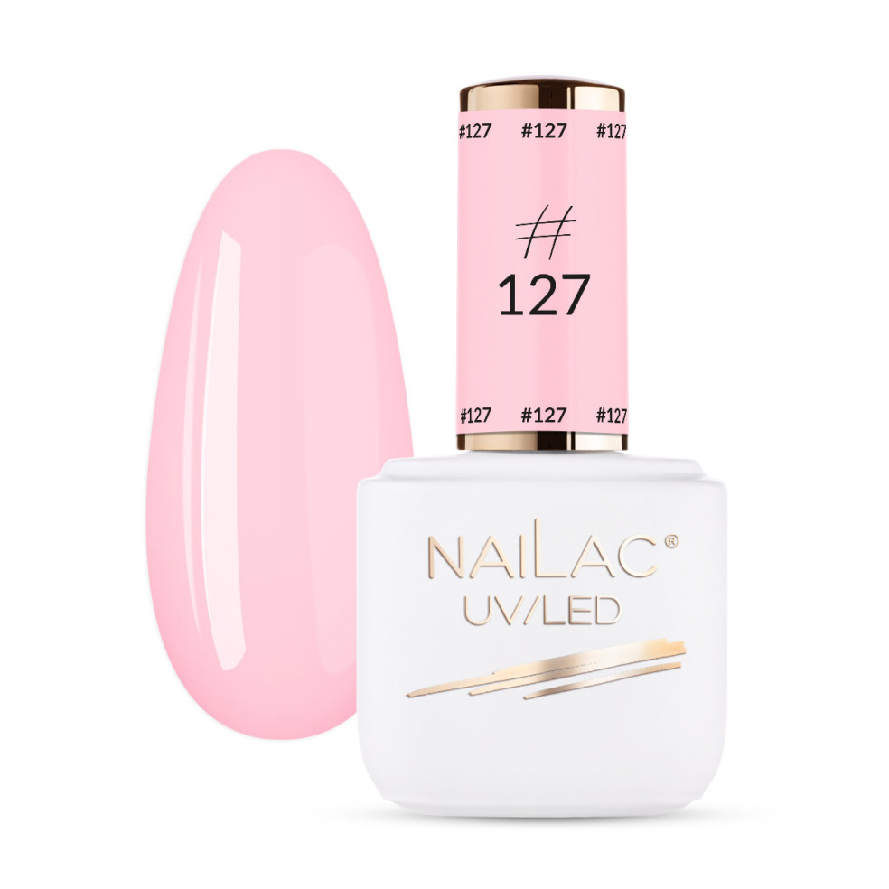 #127 Hybrid polish NaiLac 7ml - Expiration date 06/2024