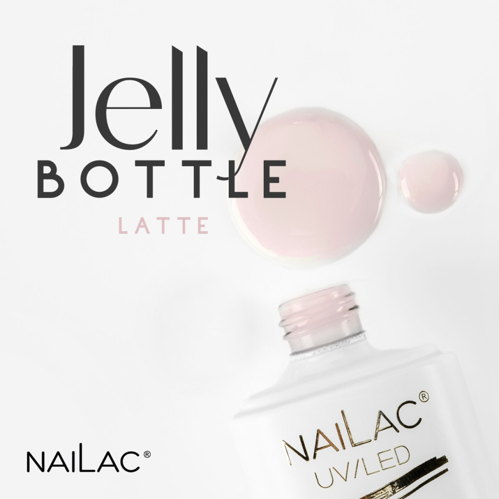 Jelly Bottle Latte NaiLac 7ml