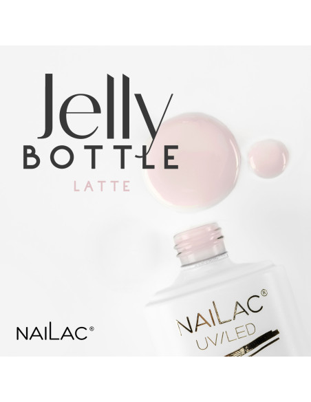 Jelly Bottle Latte NaiLac 7ml