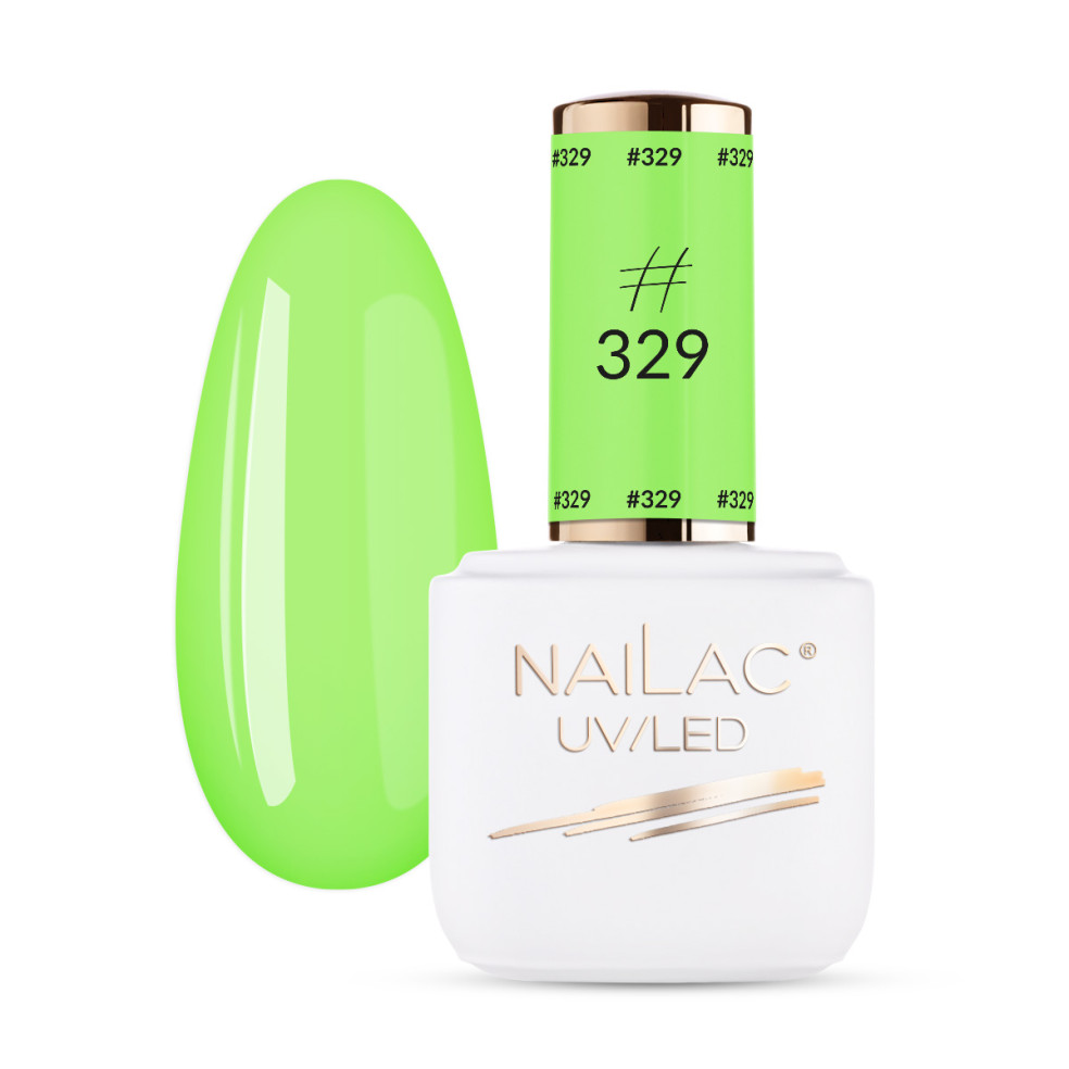 #329 Hybrid polish NaiLac 7ml - Expiration date 09/2024