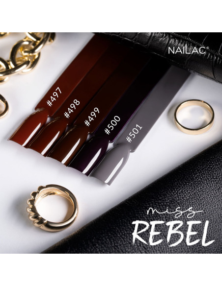 #498 Hybrid polish NaiLac 7ml