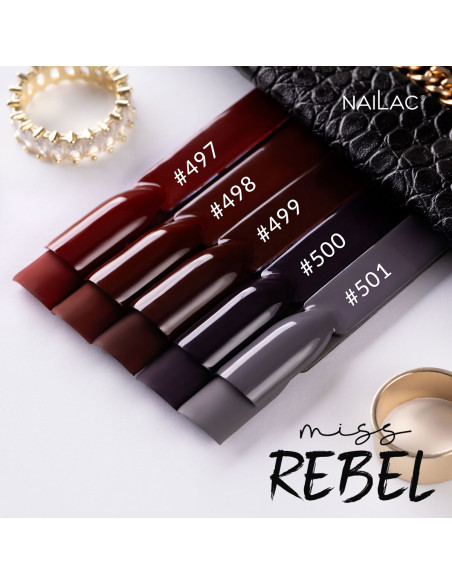 #499 Hybrid polish NaiLac 7ml NaiLac - 6