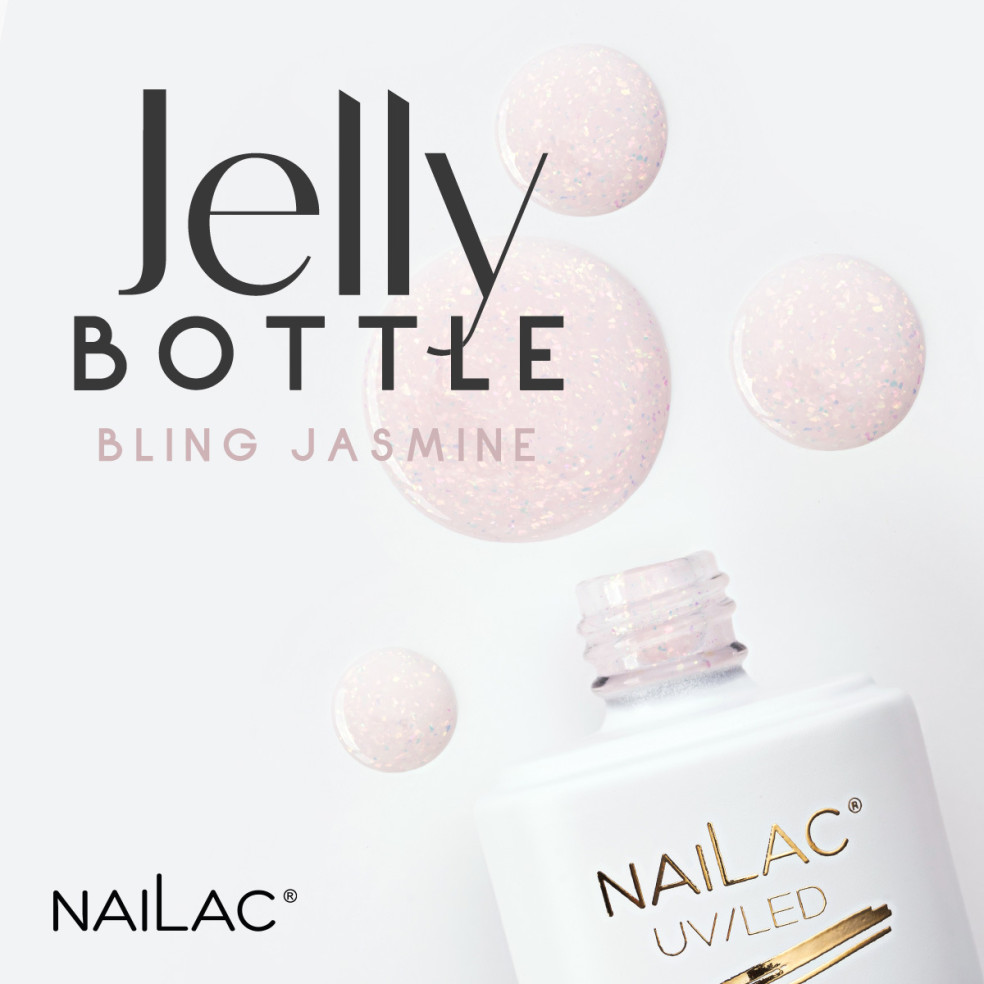 Jelly Bottle Bling Jasmine NaiLac 7ml