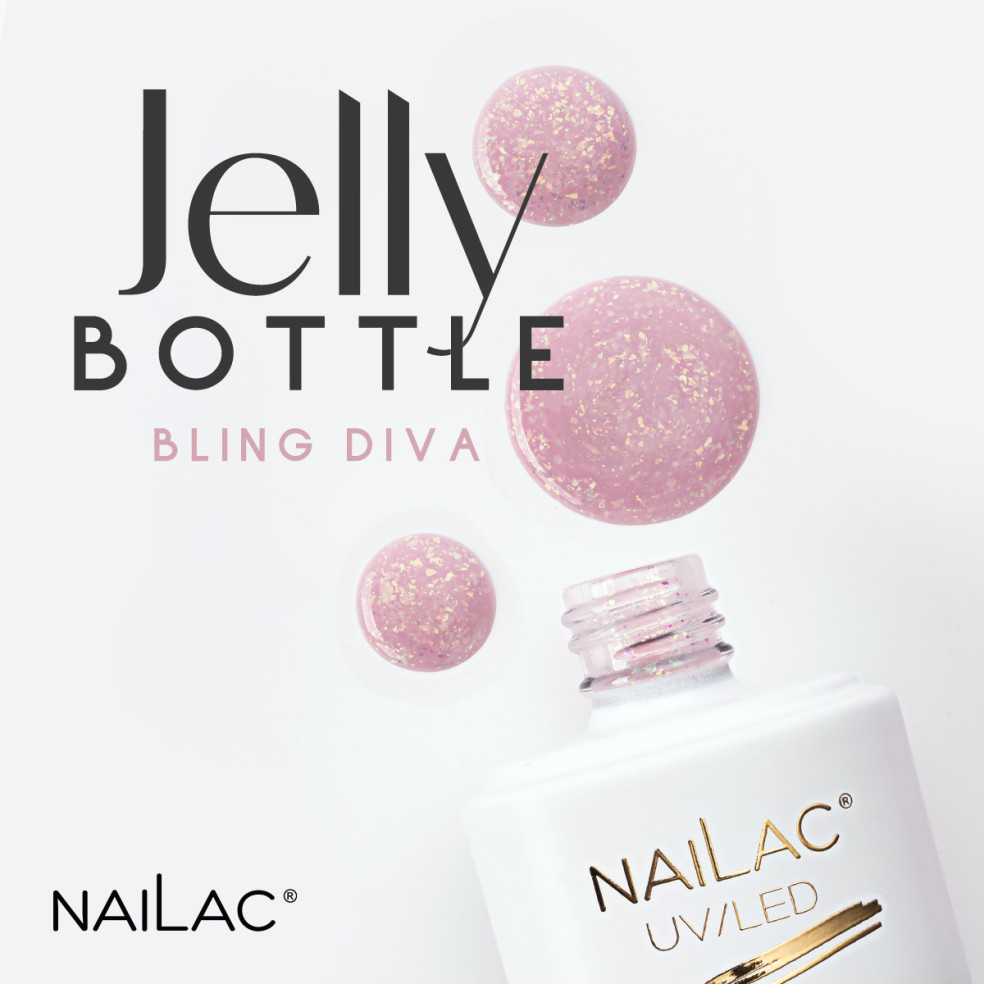 Jelly Bottle Bling Diva NaiLac 7ml