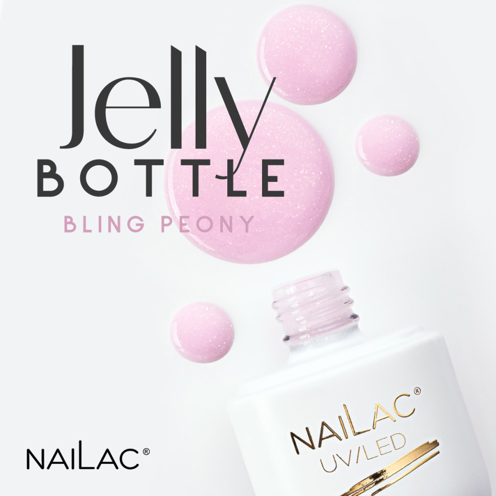 Jelly Bottle Bling Peony NaiLac 7ml