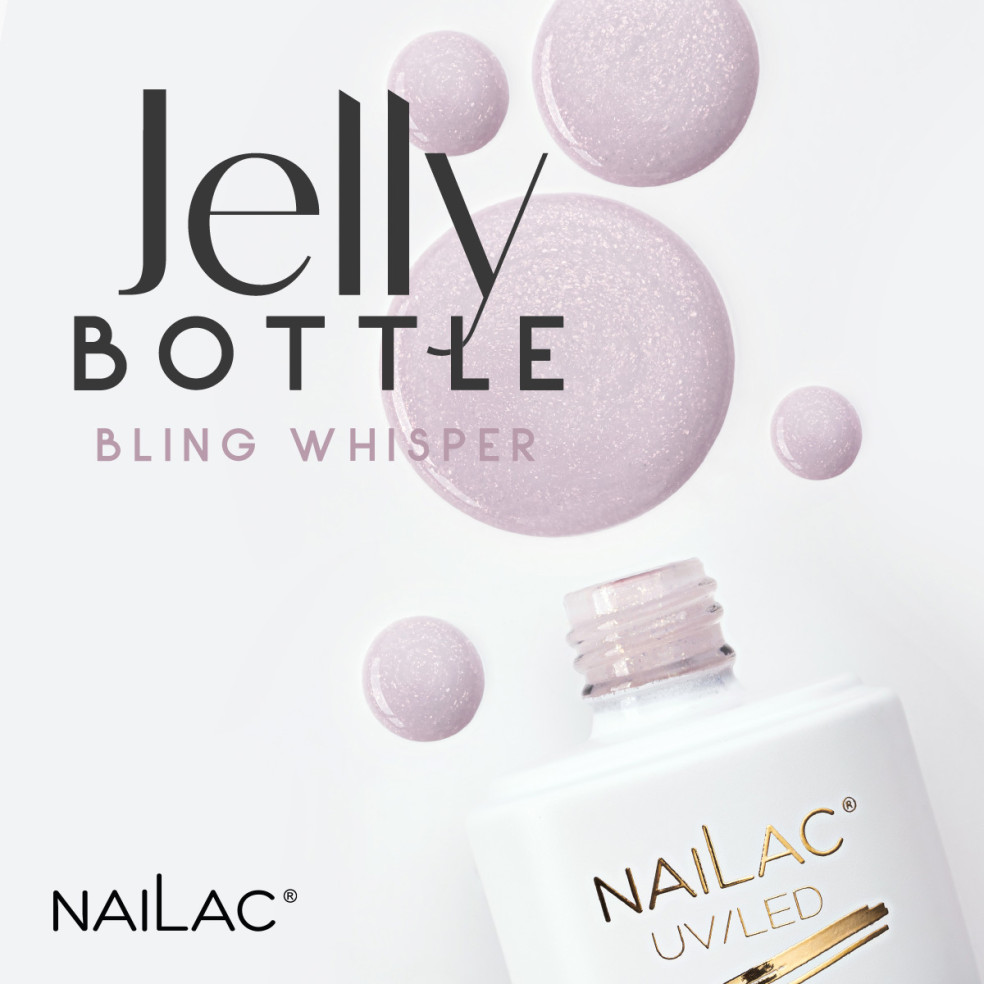 Jelly Bottle Bling Whisper NaiLac 7ml