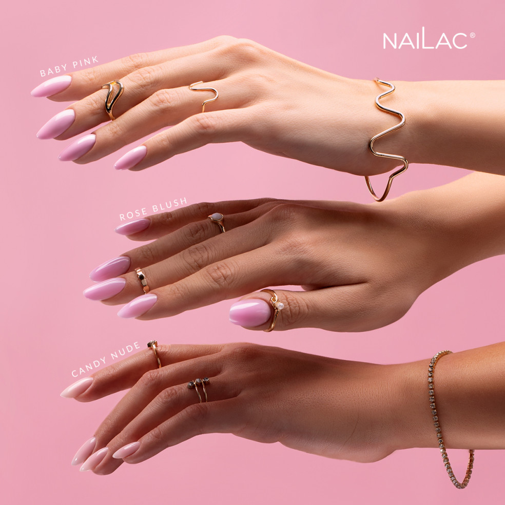 NaiLac easyGel Baby Pink 15g NaiLac easyGel Baby Pink 15g