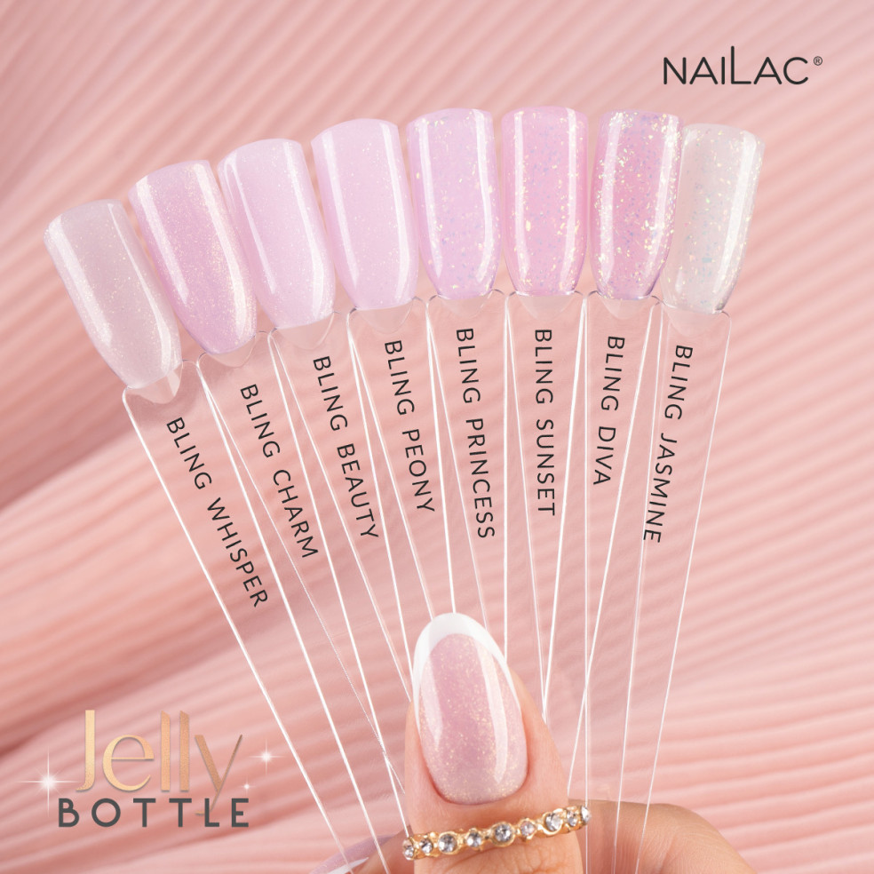 Jelly Bottle Bling Sunset NaiLac 7ml Jelly Bottle Bling Sunset NaiLac 7ml