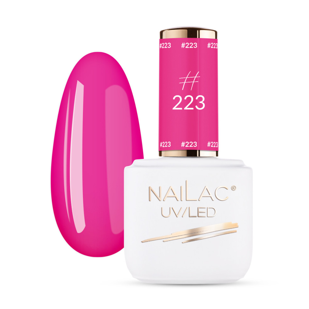 #223 Hybrid polish NaiLac 7ml - Expiration date 01/2025