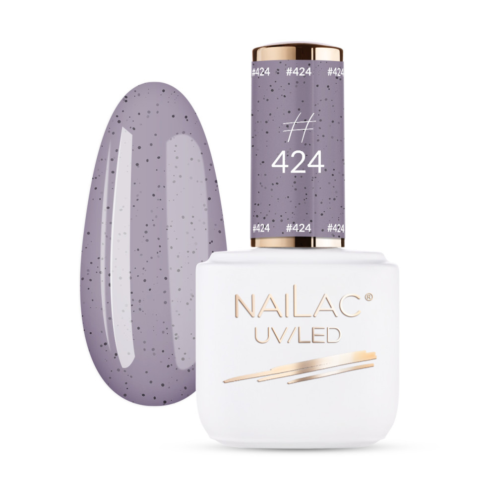 #424 Hybrid polish NaiLac 7ml - Expiration date 01/2025