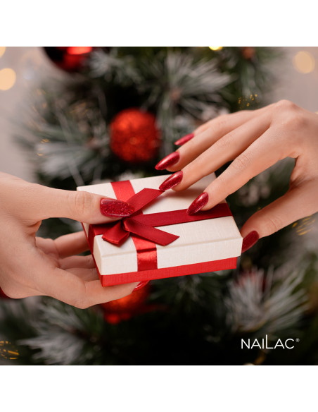 Lakier hybrydowy Holly Glitter NaiLac 7ml NaiLac - 5