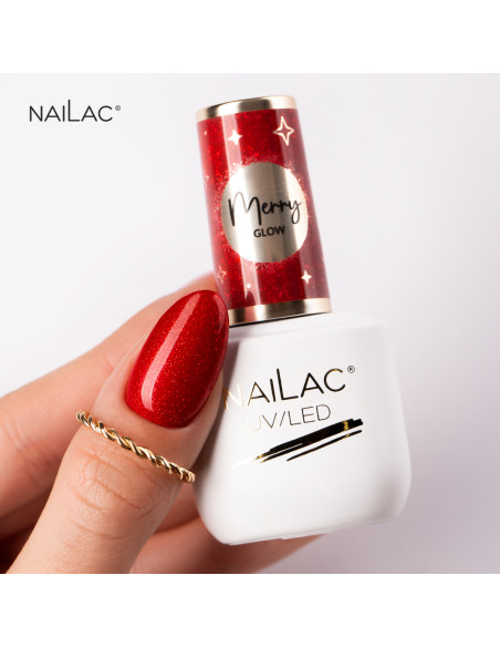 Hybrid polish Merry Glow NaiLac 7ml NaiLac - 2