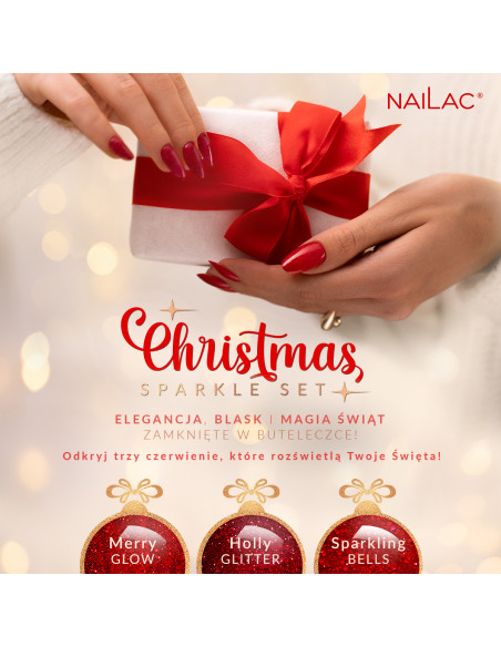 Hybrid polish Sparkling Bells NaiLac 7ml NaiLac - 6