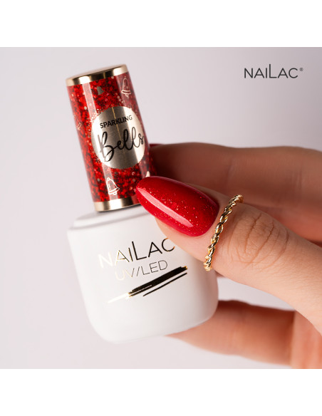 Lakier hybrydowy Sparkling Bells NaiLac 7ml NaiLac - 2