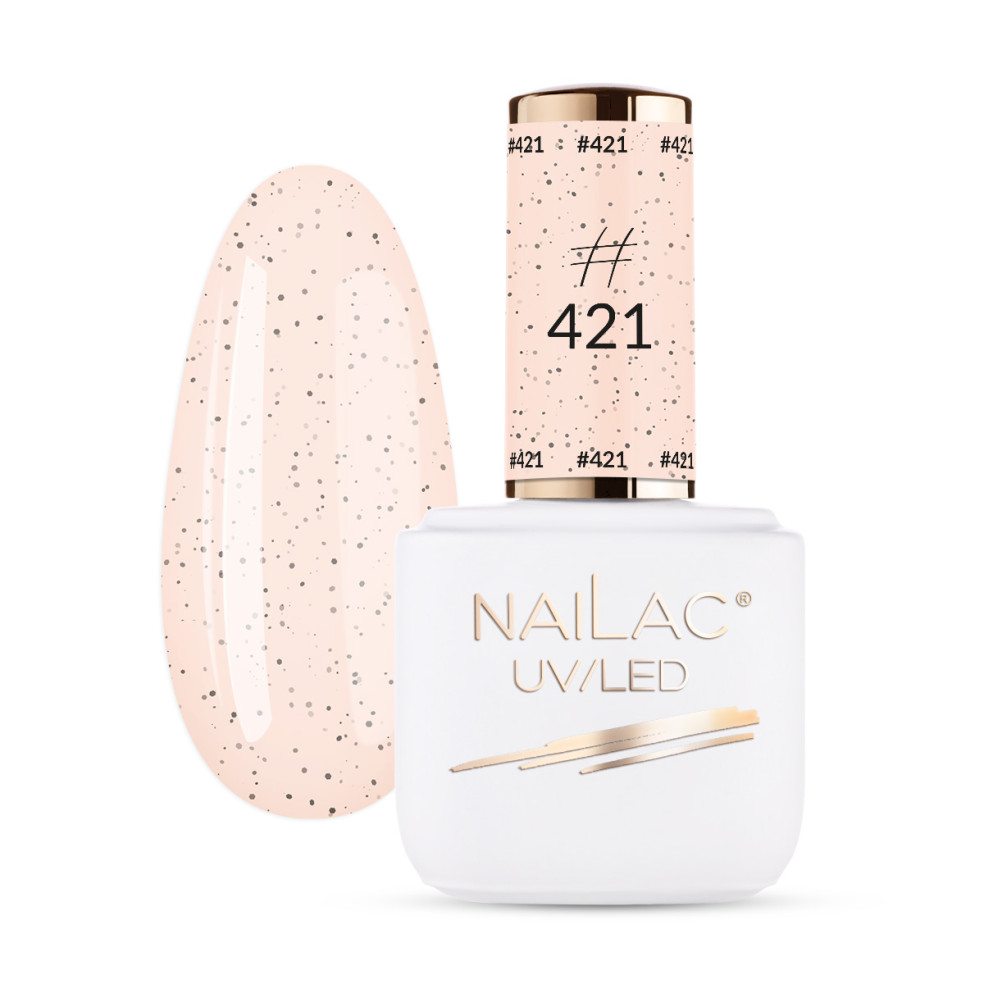 #421 Hybrid polish NaiLac 7ml - Expiration date 02/2025