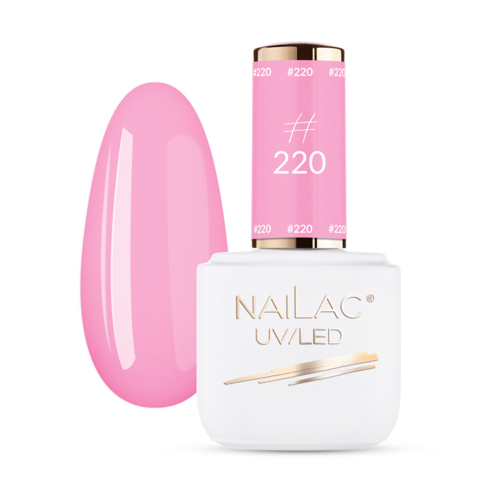 #220 Hybrid polish NaiLac 7ml - Expiration date 04/2025