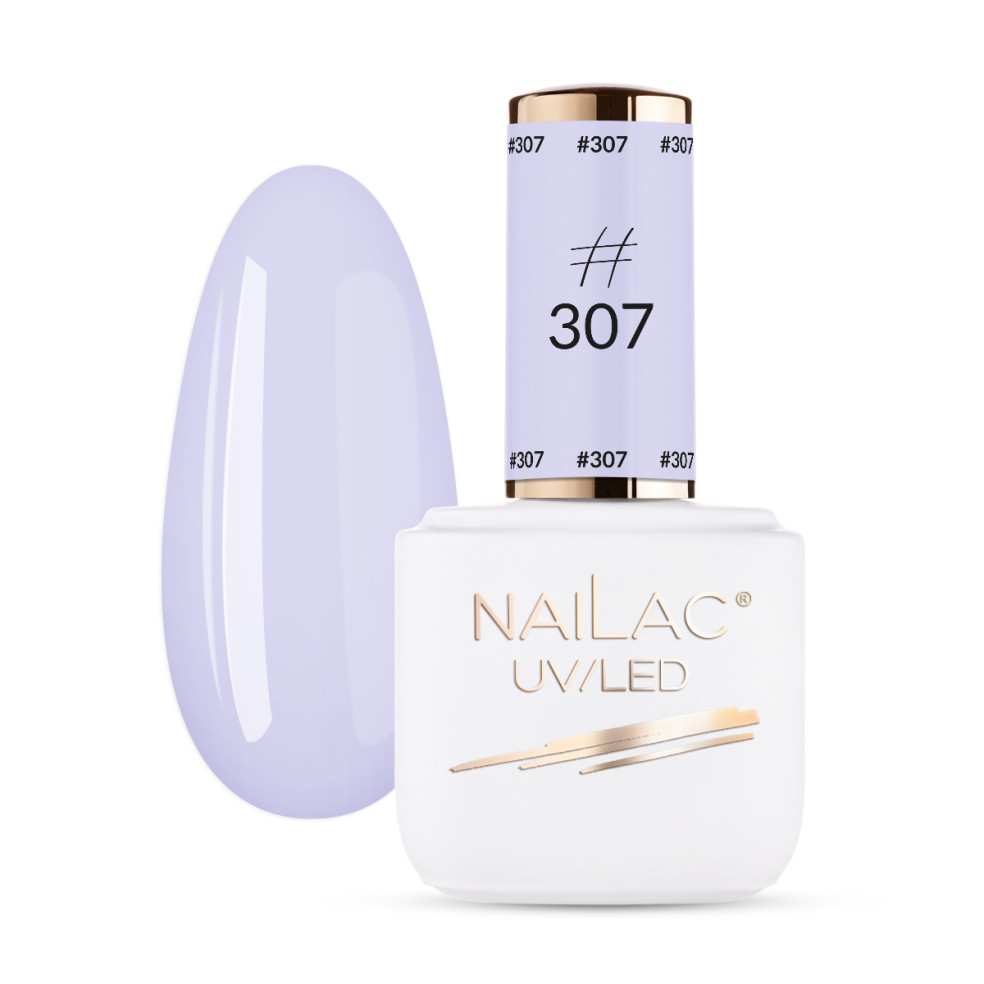 #307 Hybrid polish NaiLac 7ml - Expiration date 04/2025