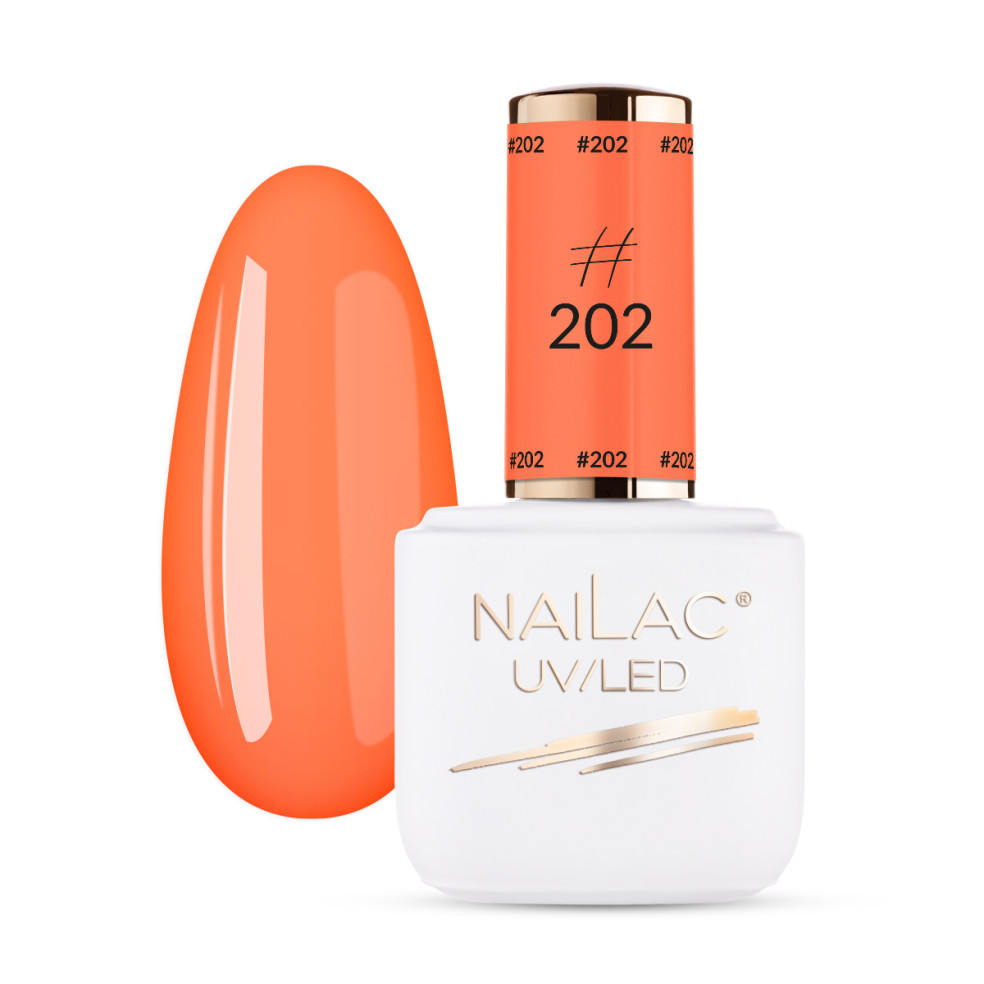 #202 Hybrid polish NaiLac 7ml - Expiration date 05/2025