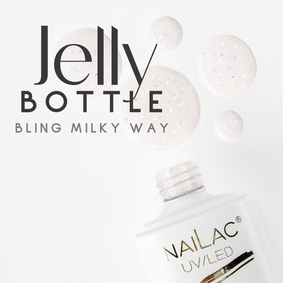 Jelly Bottle Bling Miky Way NaiLac 7ml