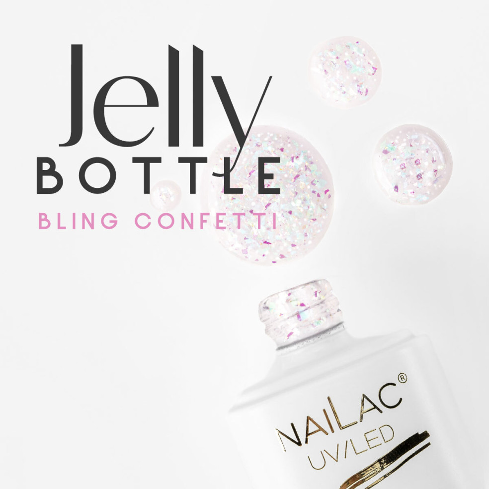 Jelly Bottle Bling Confetti NaiLac 7ml