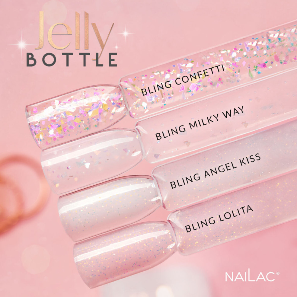 Jelly Bottle Bling Angel Kiss NaiLac 7ml Jelly Bottle Bling Angel Kiss NaiLac 7ml