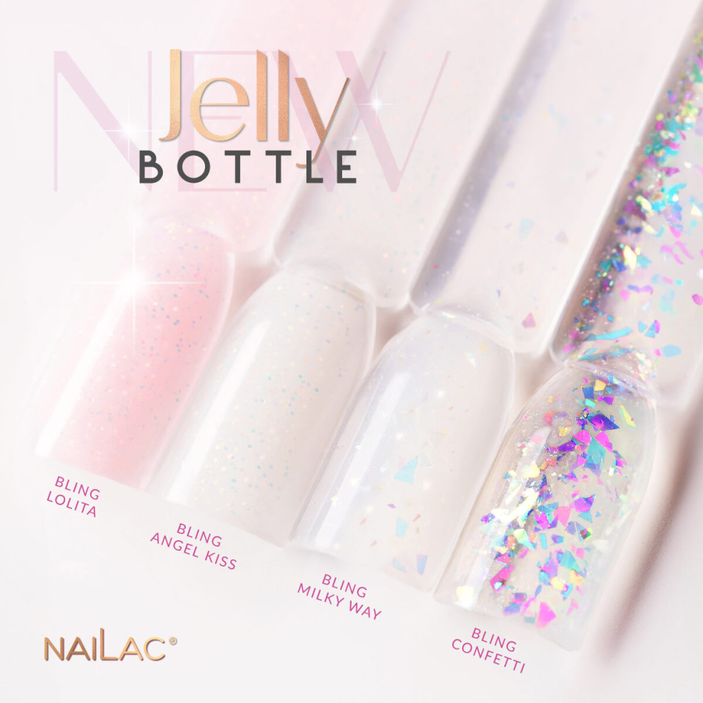 Jelly Bottle Bling Miky Way NaiLac 7ml Jelly Bottle Bling Miky Way NaiLac 7ml