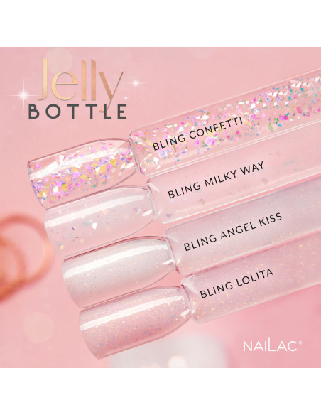 Jelly Bottle Bling Miky Way NaiLac 7ml