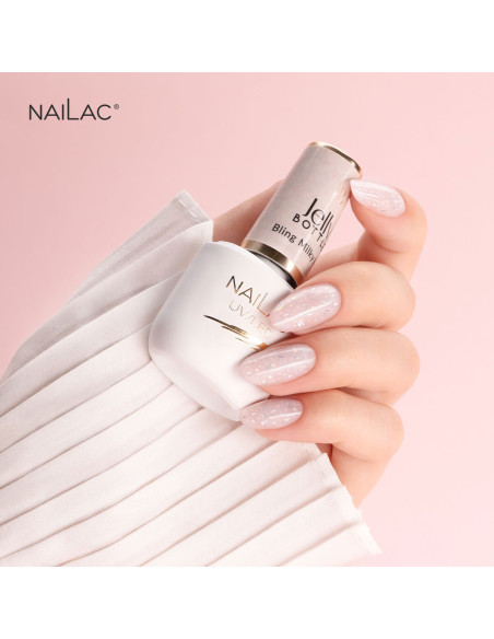 Jelly Bottle Bling Miky Way NaiLac 7ml