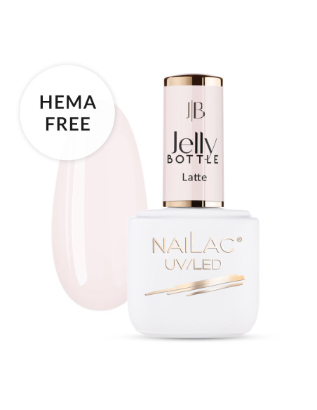Jelly Bottle Latte NaiLac 7ml