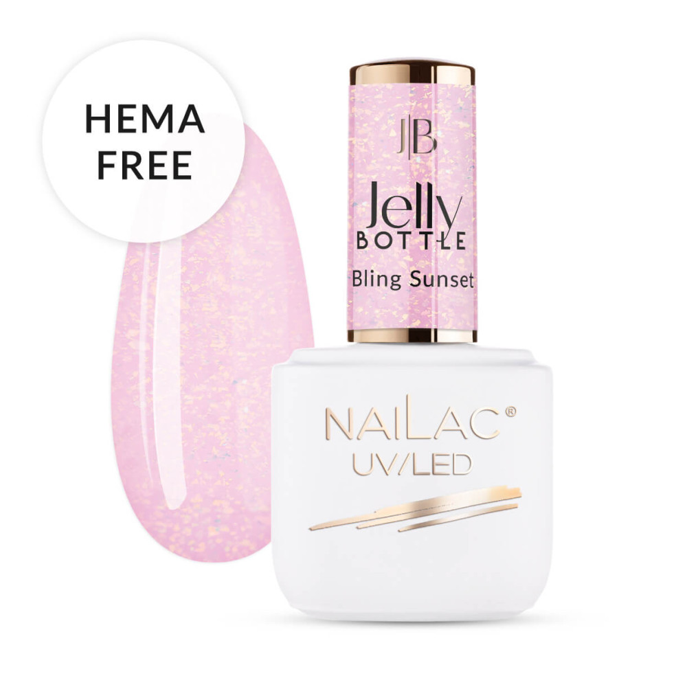Jelly Bottle Bling Sunset NaiLac 7ml Jelly Bottle Bling Sunset NaiLac 7ml