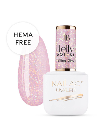 Żel w butelce Jelly Bottle Bling Diva NaiLac 7ml