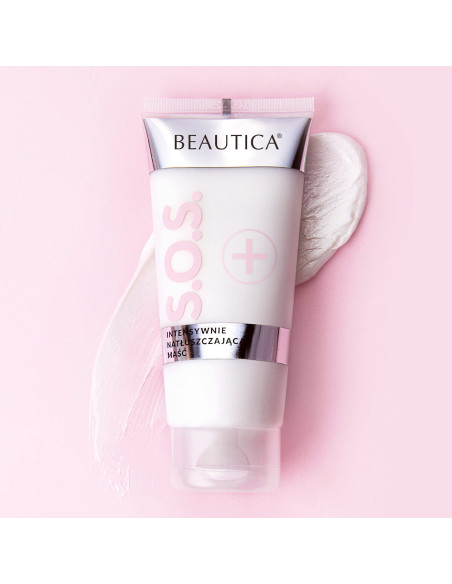 Próbka maści S.O.S - Intensywnie natłuszczająca maść z perłową poświatą - saszetka 3g BEAUTICA - 2