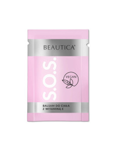 Próbka balsamu S.O.S - Balsam do ciała z witaminą E - saszetka 3g BEAUTICA - 1