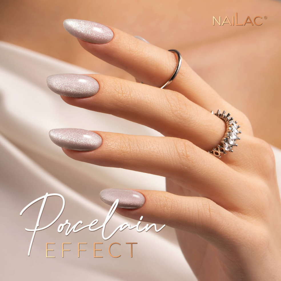 Hybrid polish Porcelain Effect #01 NaiLac 7ml NaiLac - 2