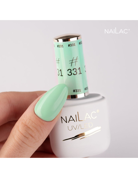 #331 Lakier hybrydowy NaiLac 7ml NaiLac - 2 #331 Lakier hybrydowy NaiLac 7ml NaiLac - 2