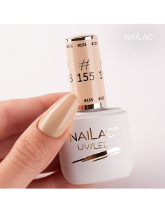 #155 Lakier hybrydowy NaiLac 7ml NaiLac - 1 2
