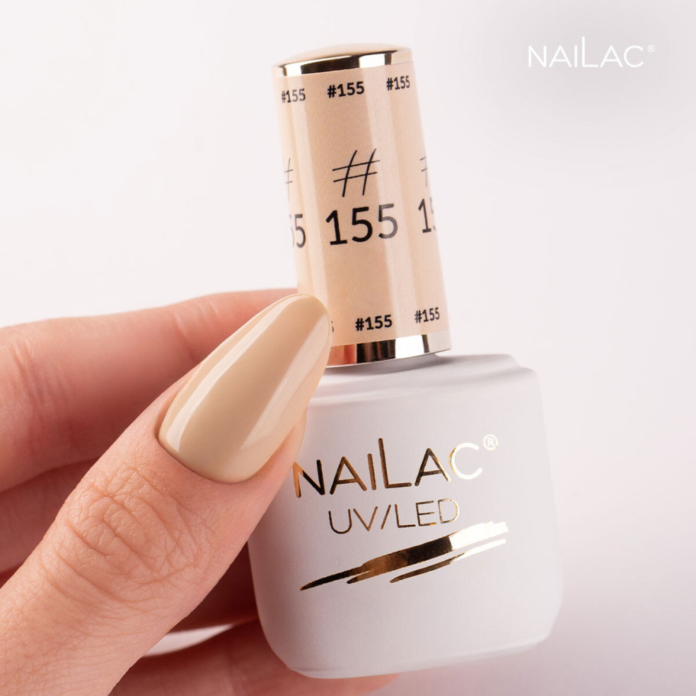 #155 Lakier hybrydowy NaiLac 7ml NaiLac - 2 #155 Lakier hybrydowy NaiLac 7ml NaiLac - 2