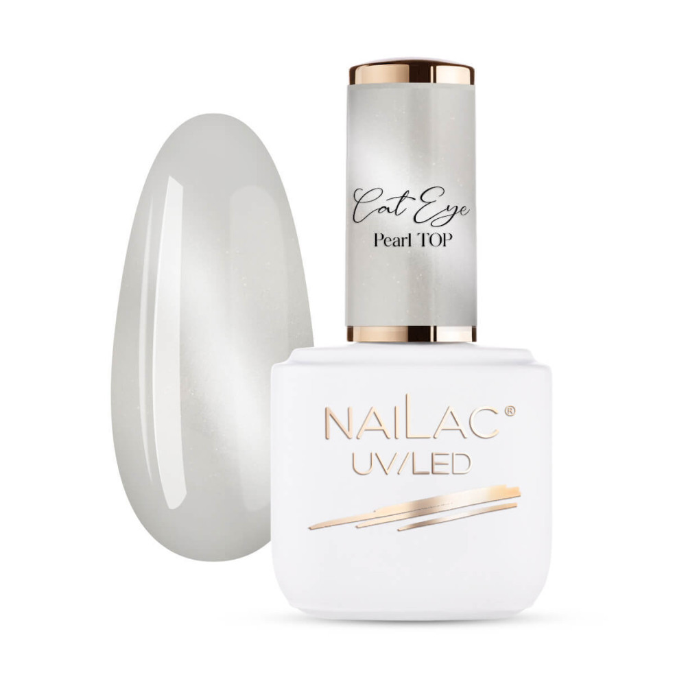 Hybrid top coat Cat Eye Pearl NaiLac 7ml